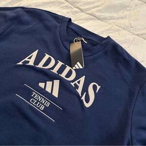 Adidas Tennis Club Sweatshirt | Men’s size XL in Blue | New with Tags